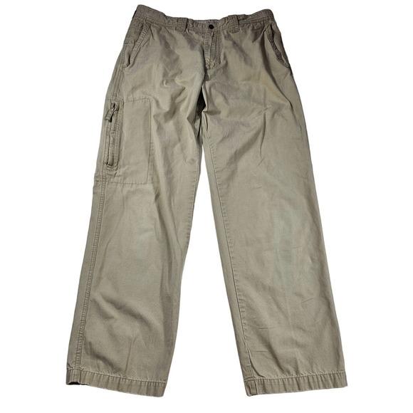 Columbia vertex zip Cargo outdoor hiking pants khaki size 34 - Picture 1 of 7